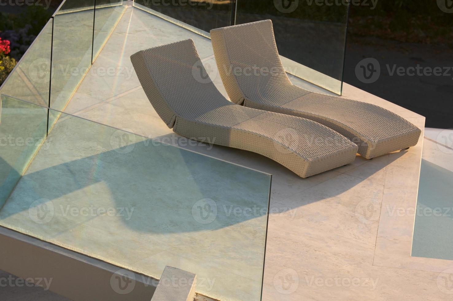 Custom Luxury Pool and Chairs photo