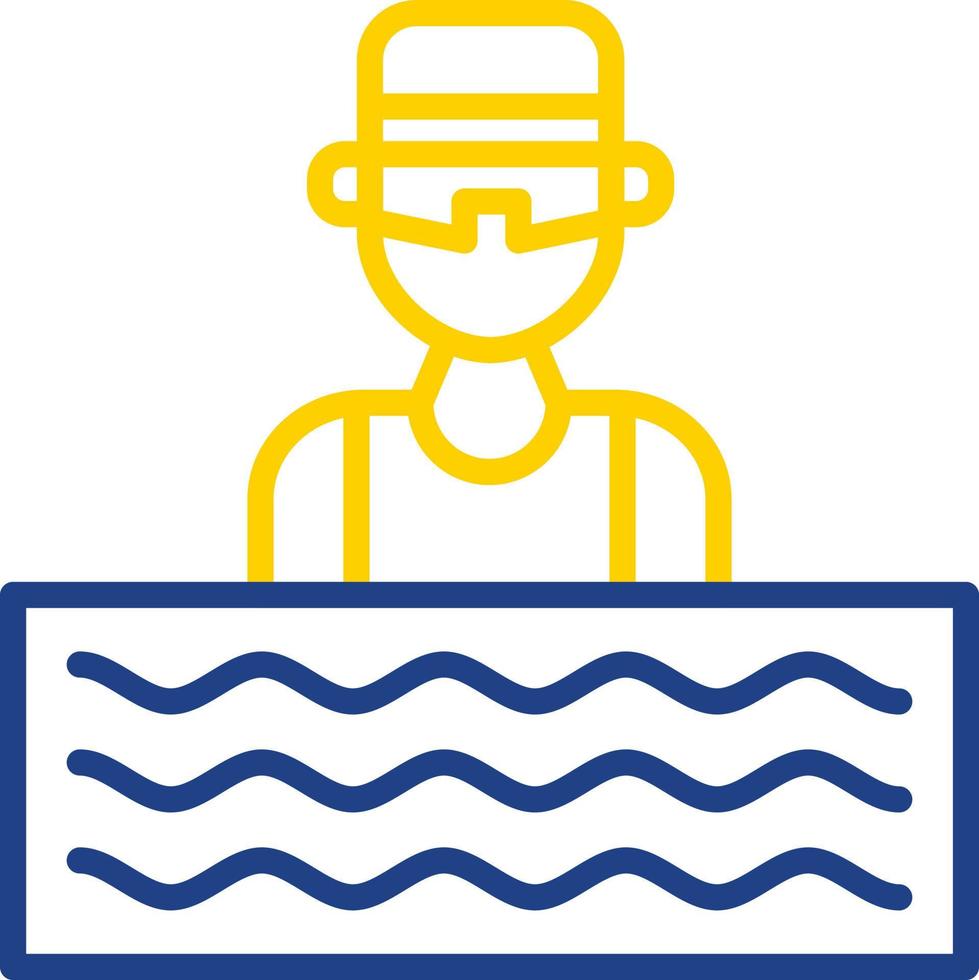 Aquathlon Vector Icon Design