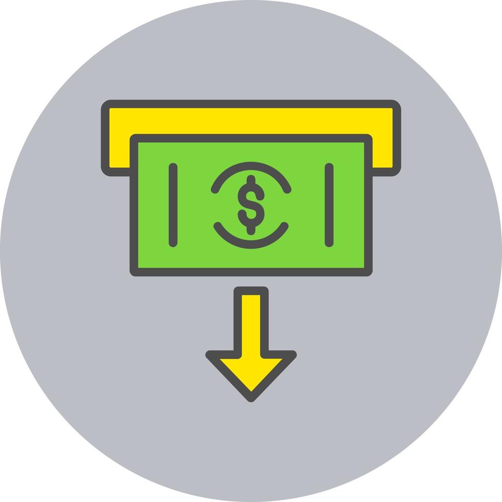 Withdraw Vector Icon