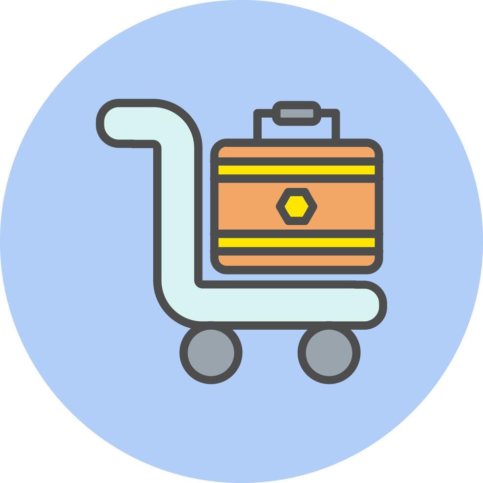 Baggage Vector Icon