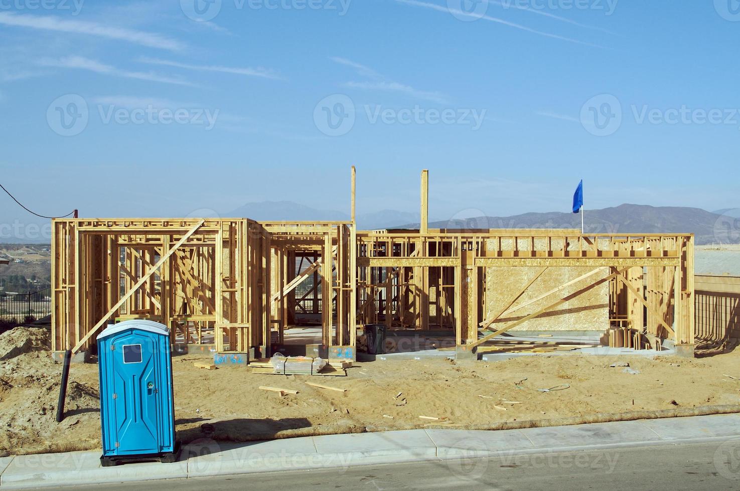 Construction Home Framing Abstract photo