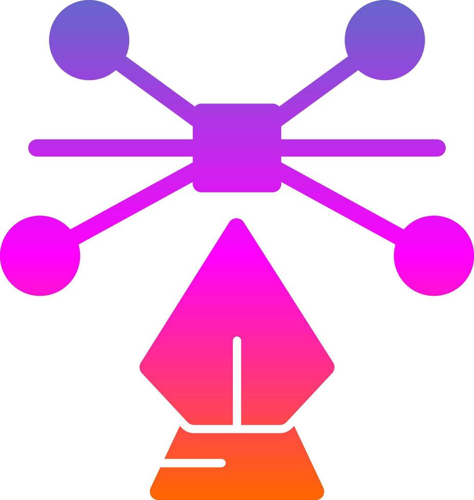 Arch Point And Pen Vector Icon Design