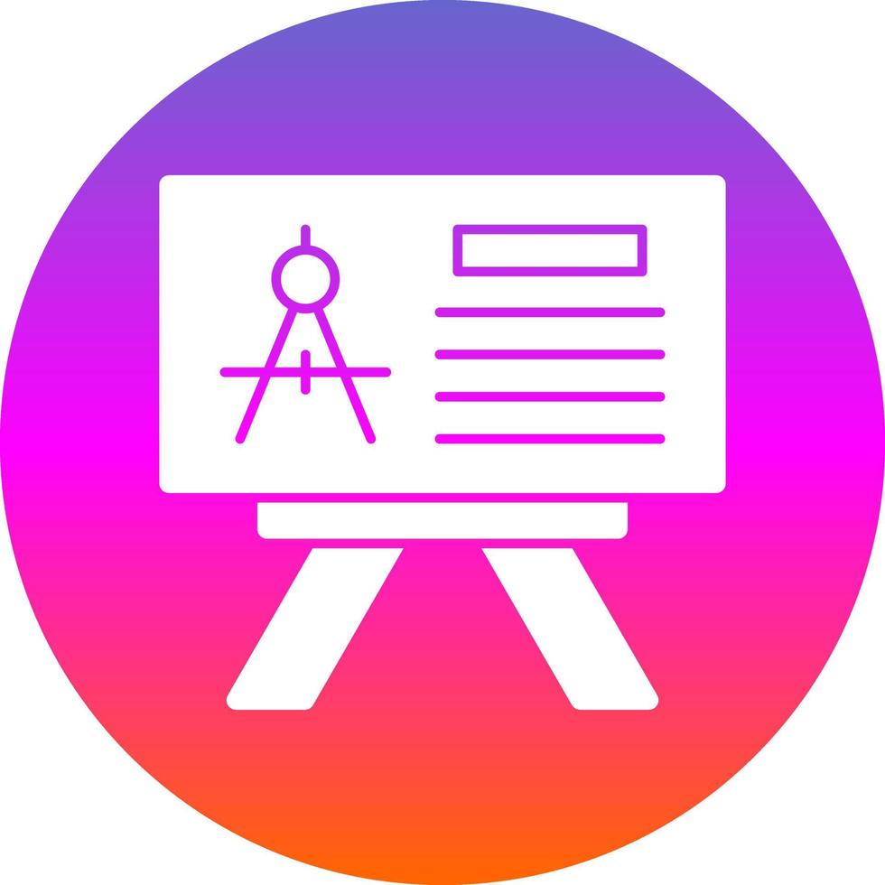 Drawing Compass Vector Icon Design