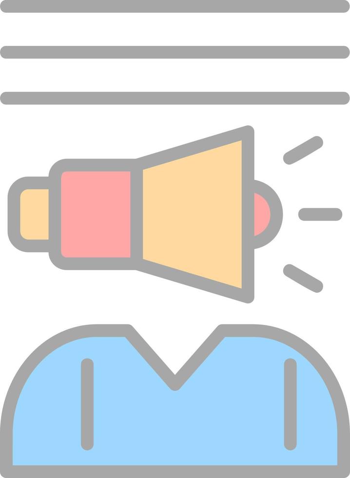 Brand Awareness Vector Icon Design