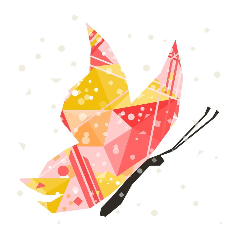 Abstract the butterfly vector
