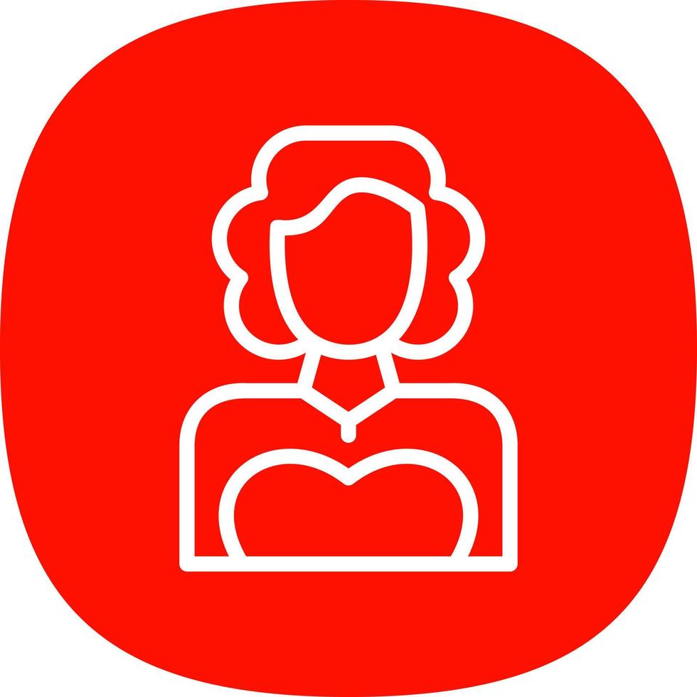 Actress Vector Icon Design