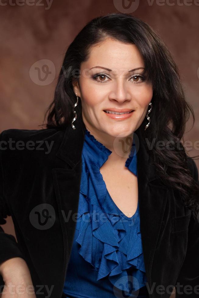 Attractive Hispanic Woman Portrait photo