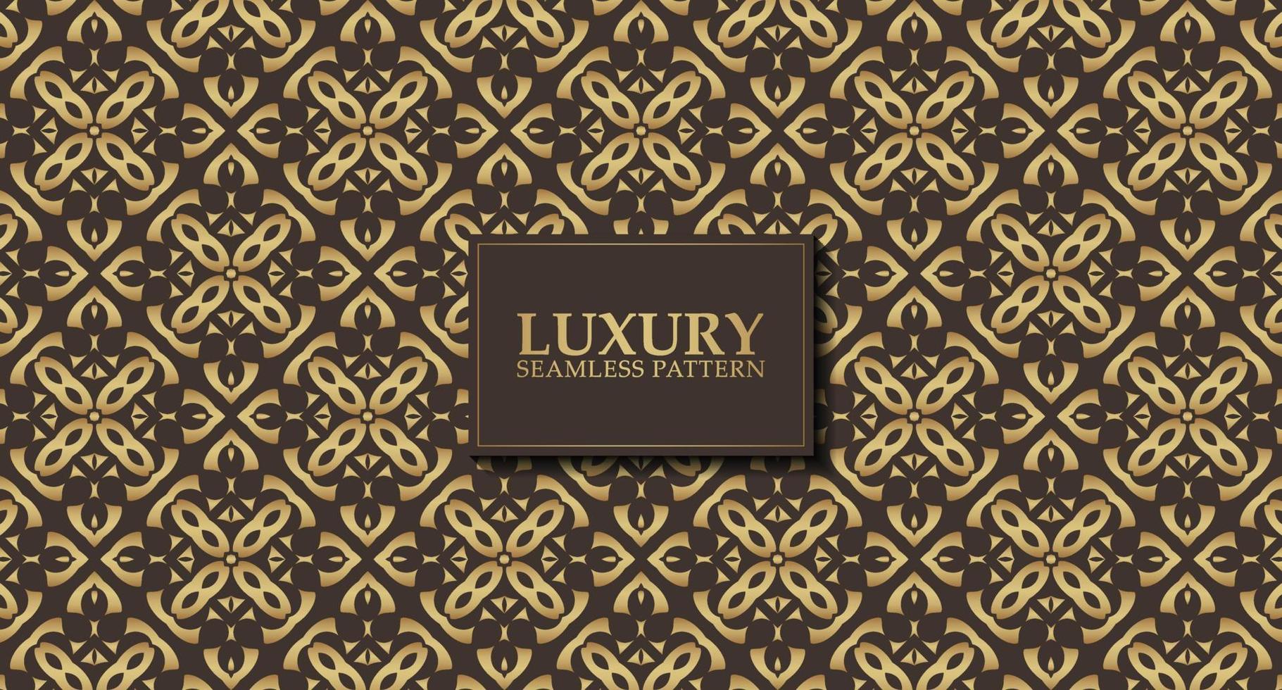 luxury dark seamless pattern background vector