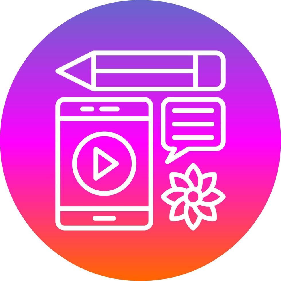 Flatlay Vector Icon Design