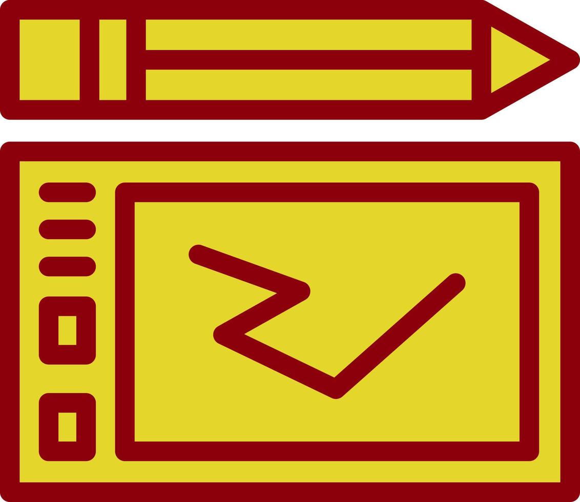 Graphic Tablet Vector Icon Design
