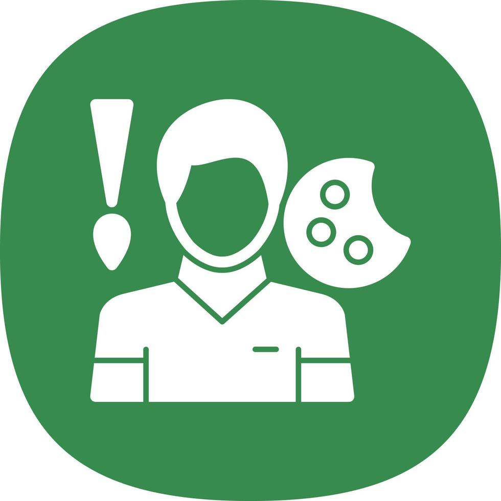 Artist Female Vector Icon Design