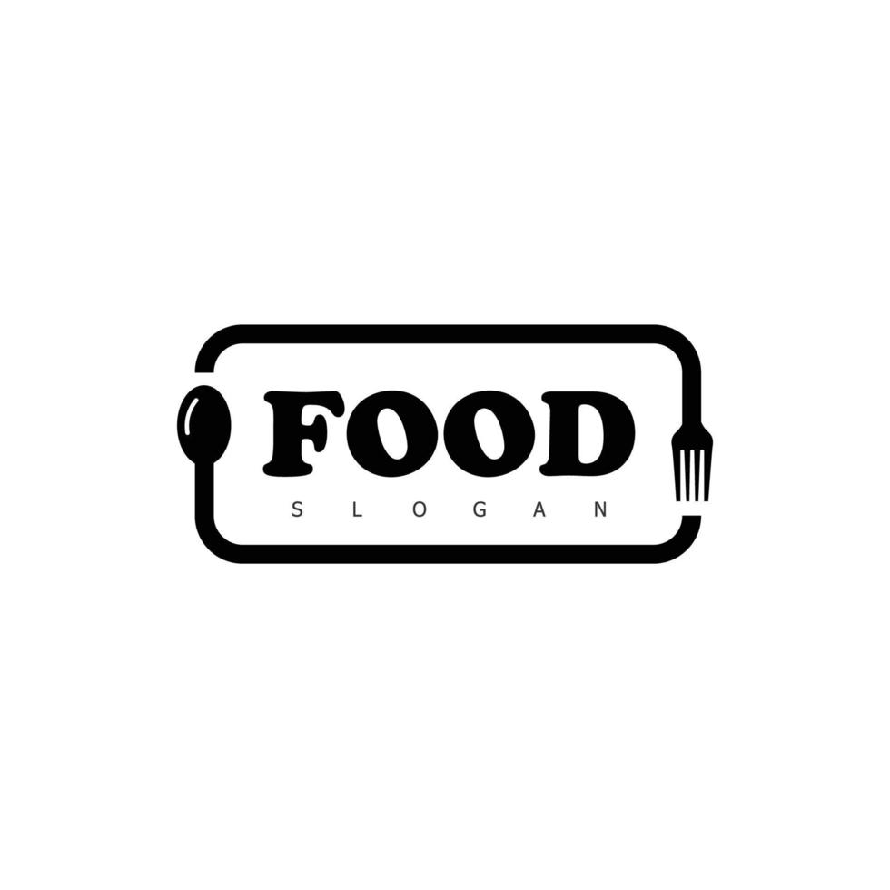 restaurant logo eat food  fast vector