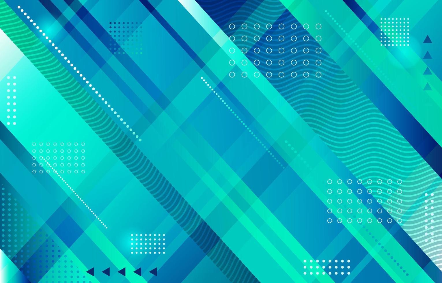 Abstract Blue Green Combo background vector