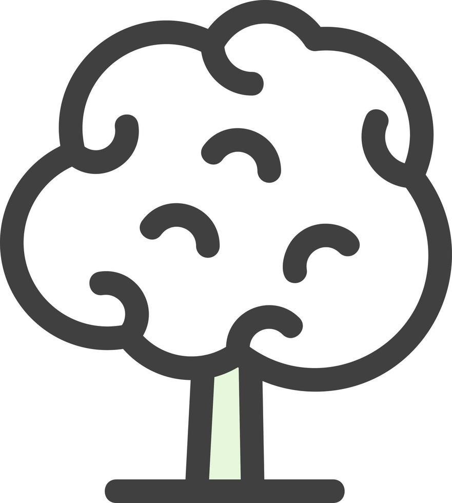 diseño de icono de vector de árboles