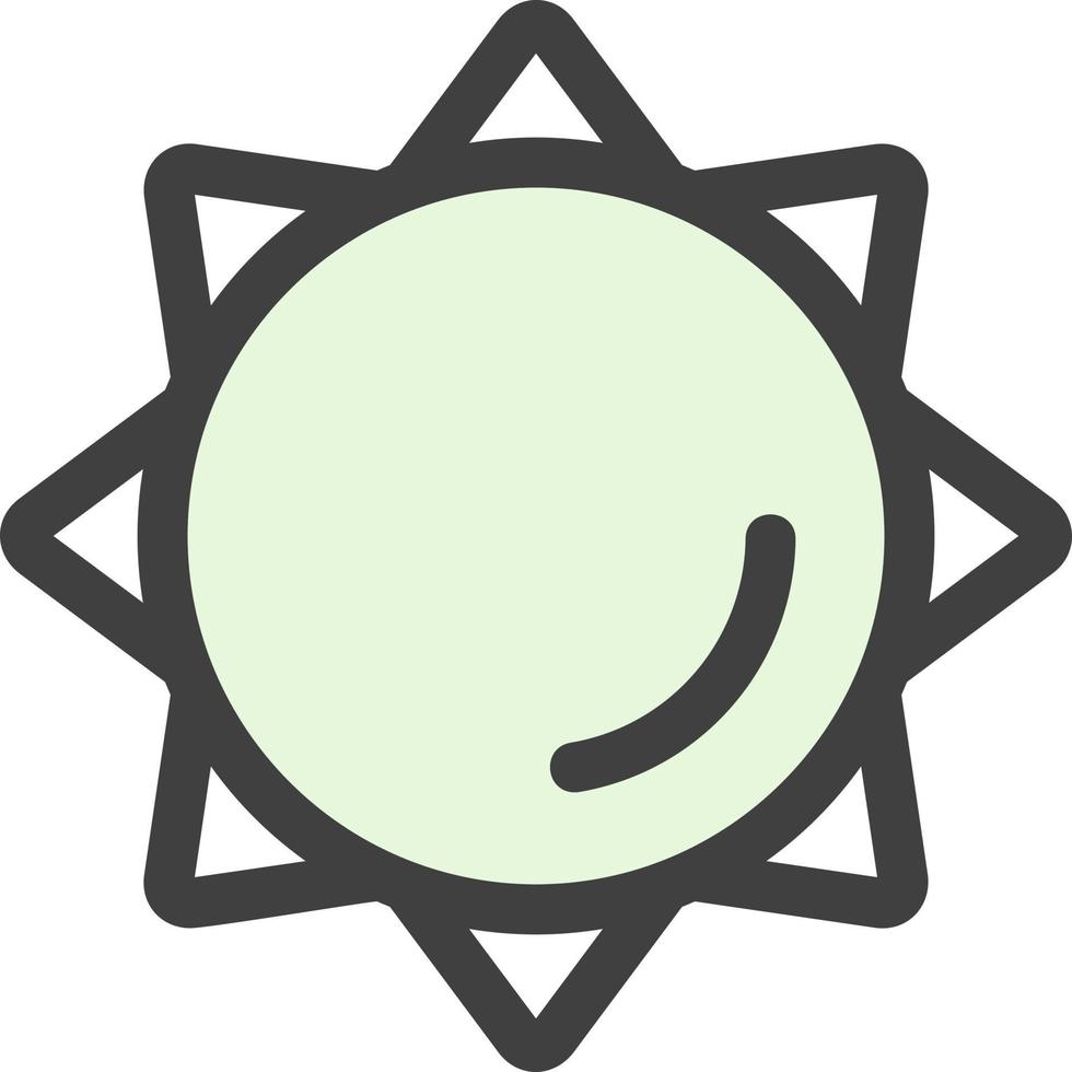 Sun Vector Icon Design