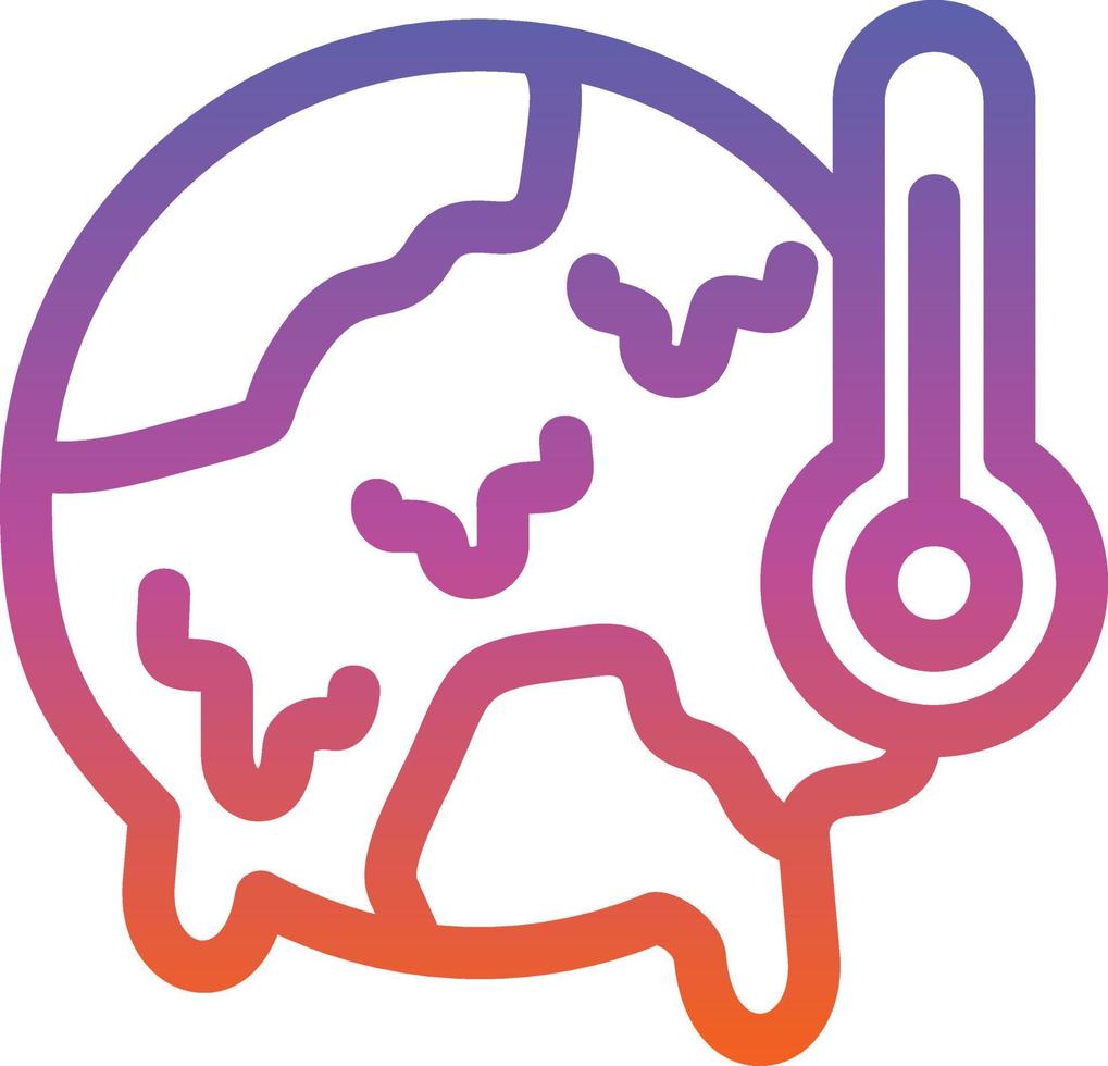 Climate Change Vector Icon Design