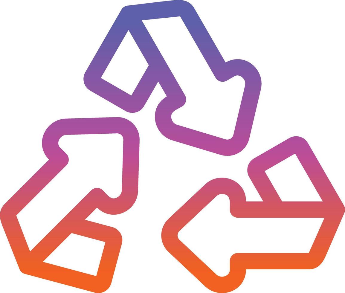 Recycle Vector Icon Design