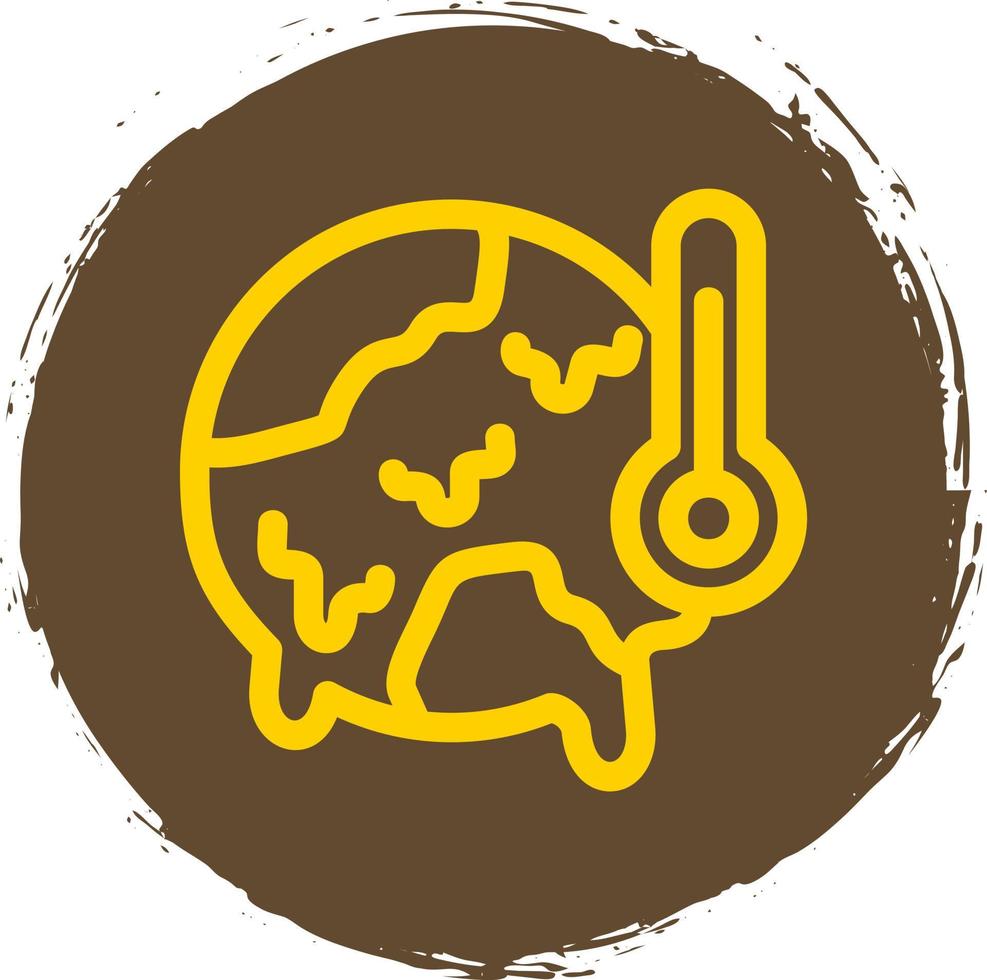 Climate Change Vector Icon Design