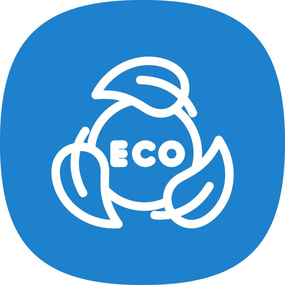 diseño de icono de vector de ecología