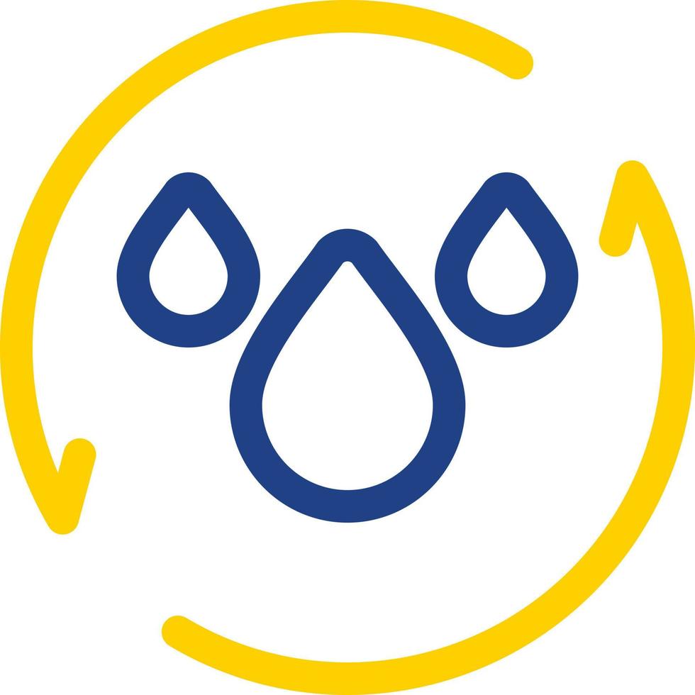 Save Water Vector Icon Design