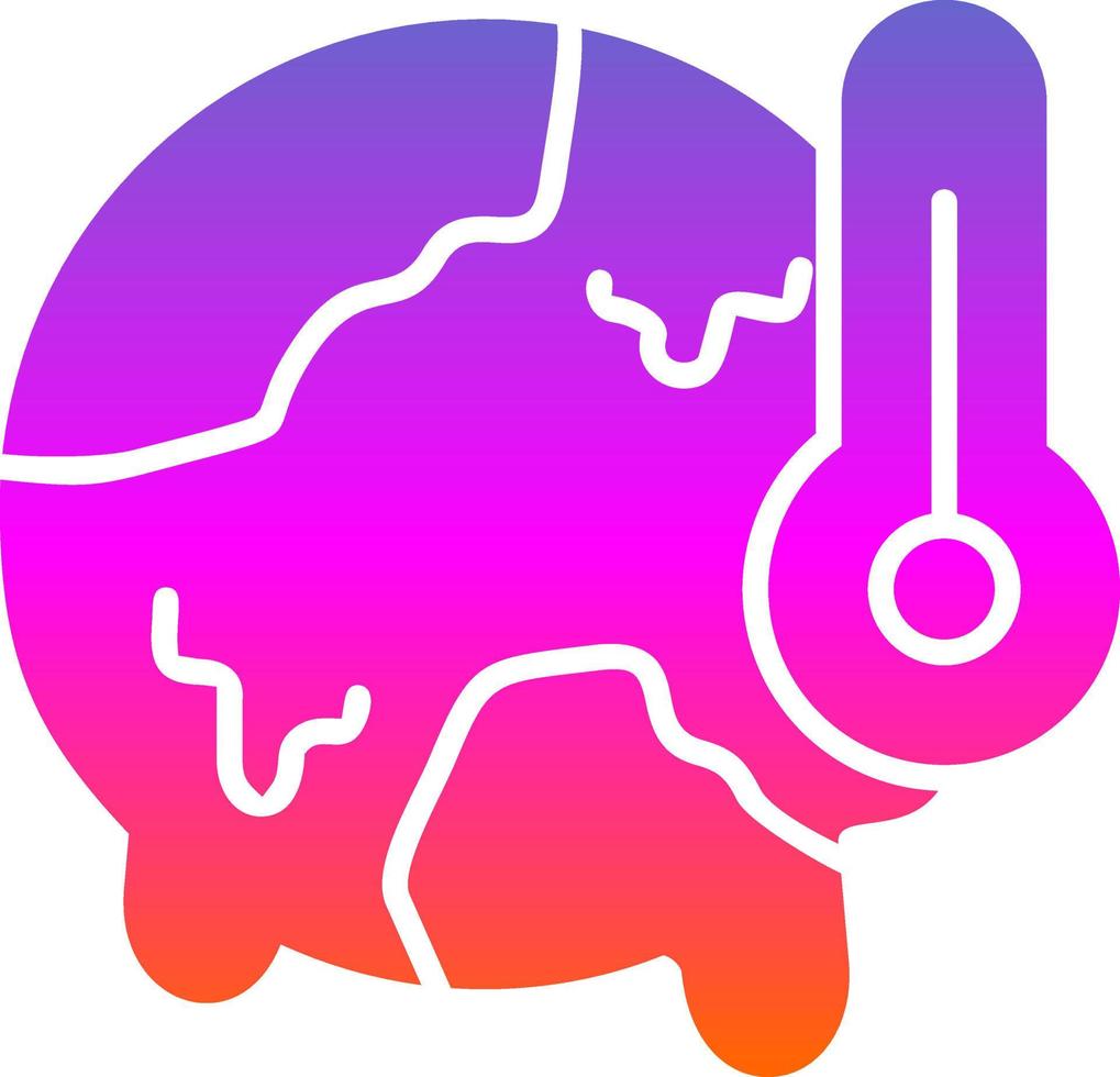 Climate Change Vector Icon Design