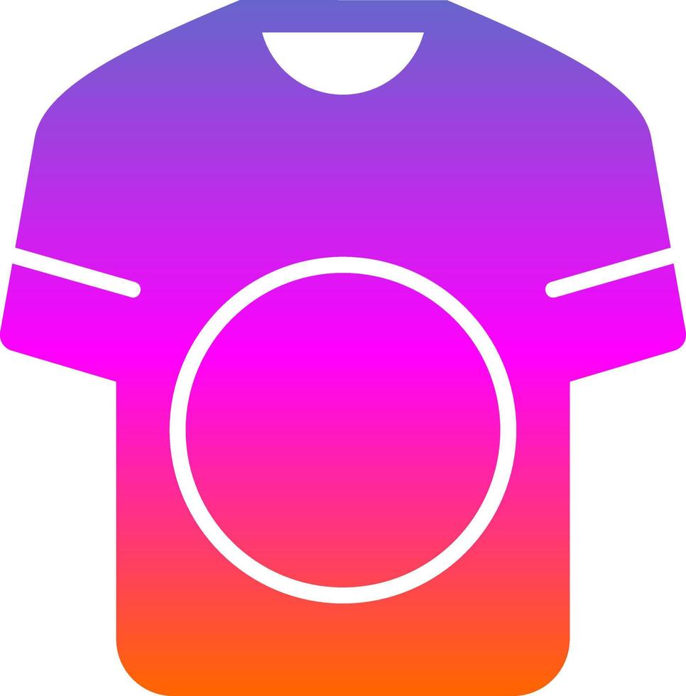 Eco Shirt Vector Icon Design
