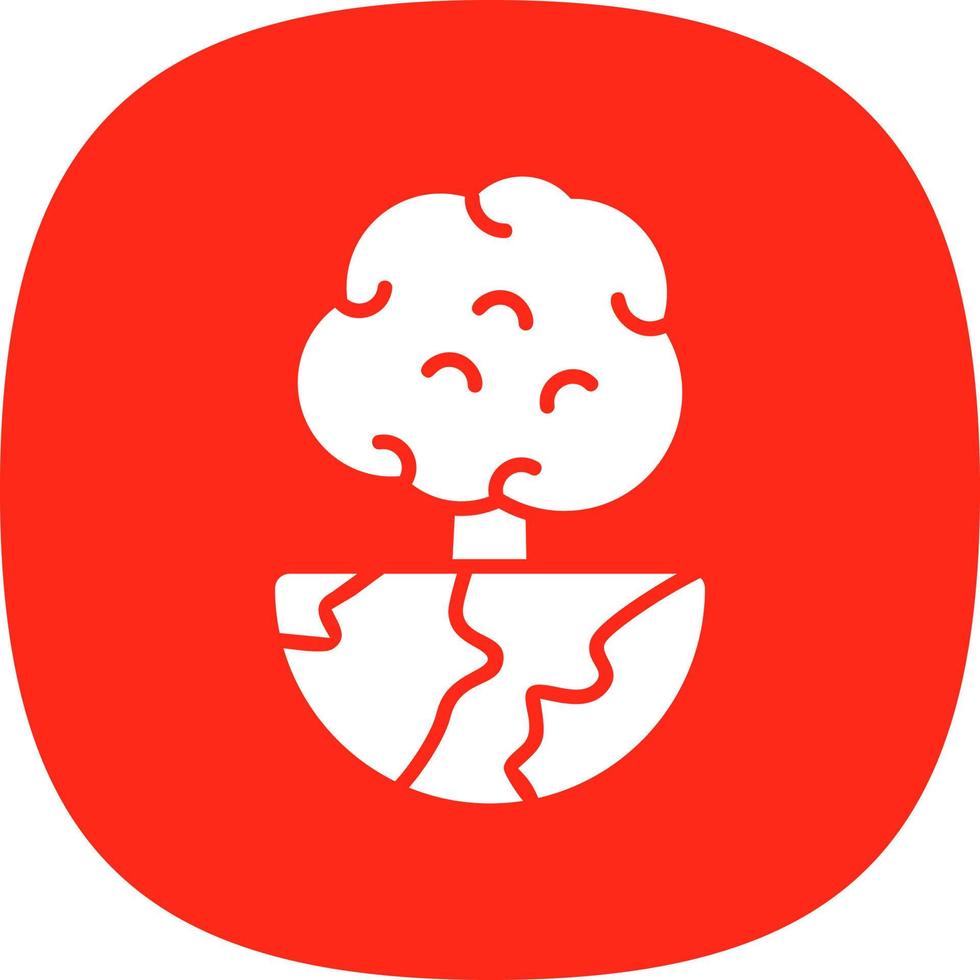 World Trees Vector Icon Design