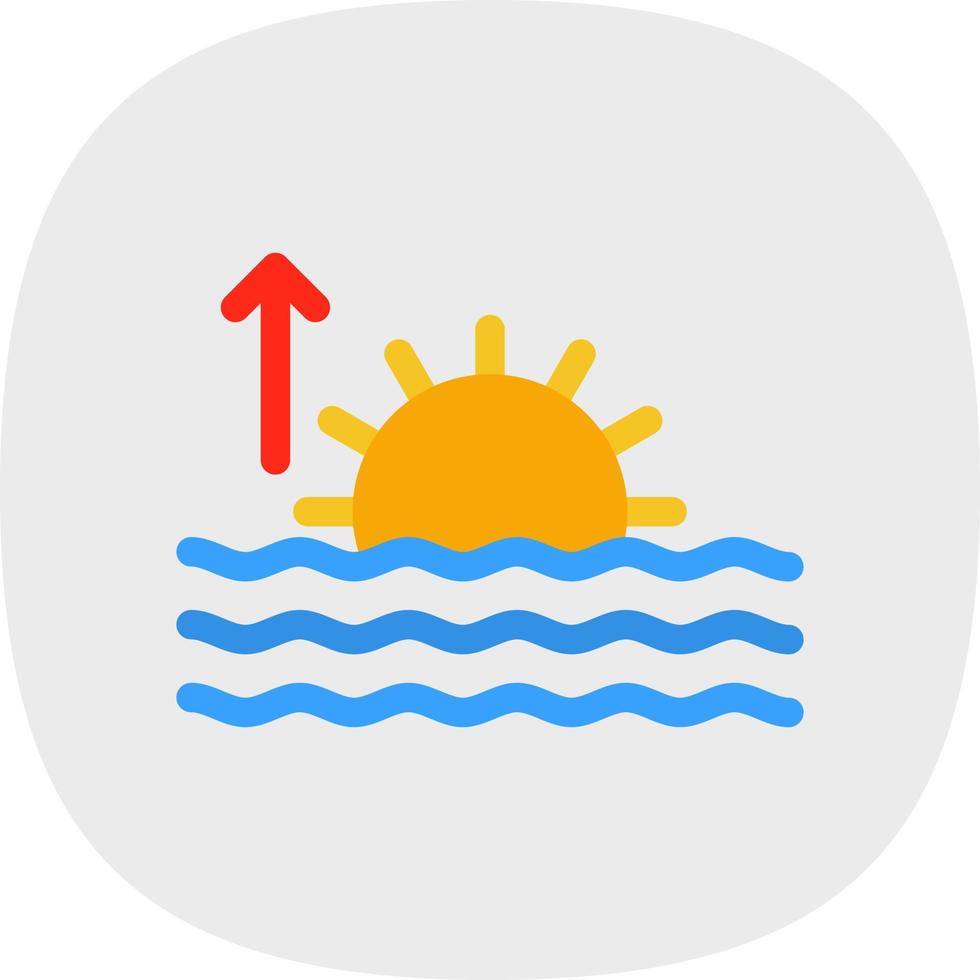 Sunrise Vector Icon Design