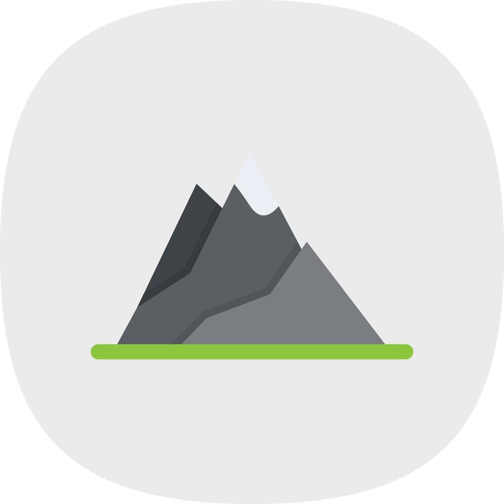 Mountains Vector Icon Design