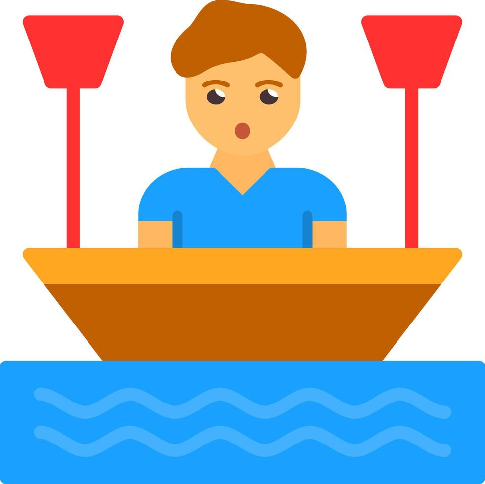 Boating Vector Icon Design
