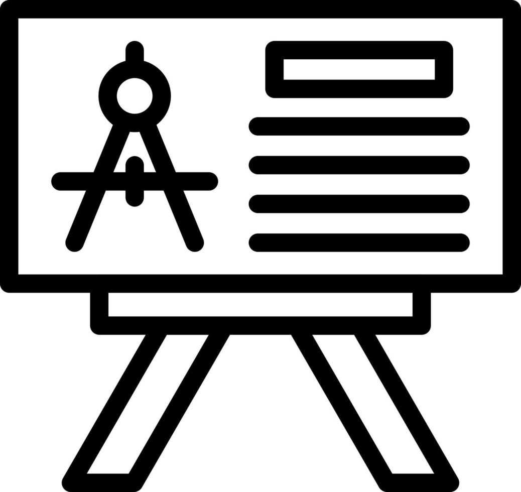 Drawing Compass Vector Icon Design