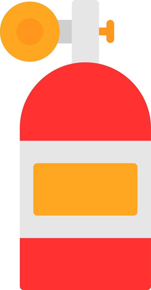 Oxygen Tank Vector Icon Design