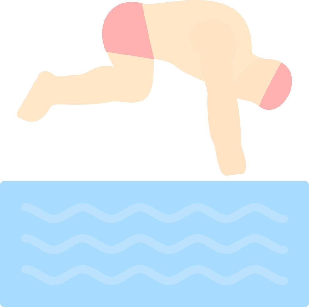 Freediving Vector Icon Design