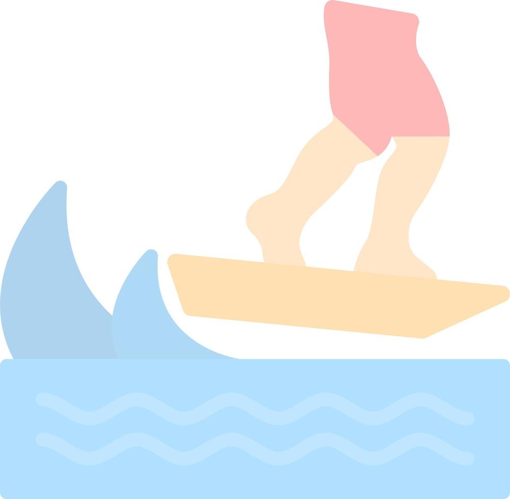 Skurfing Vector Icon Design