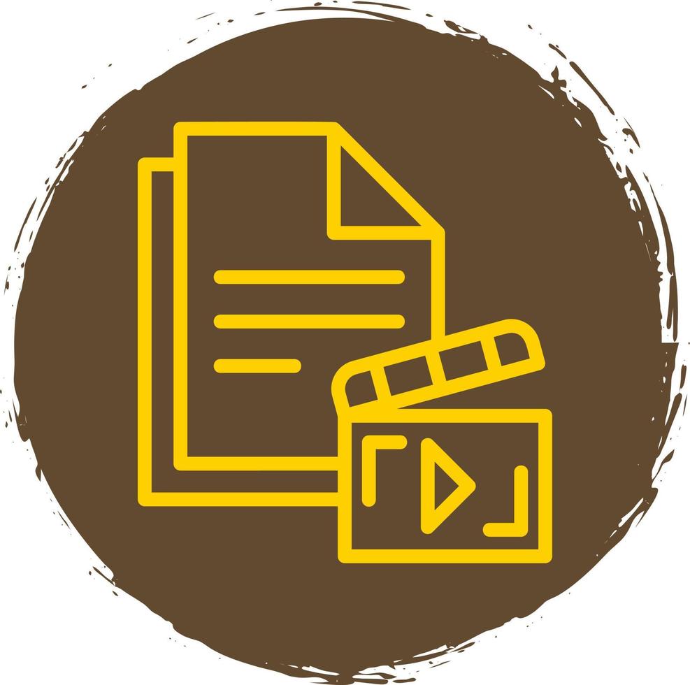 Scenario Vector Icon Design