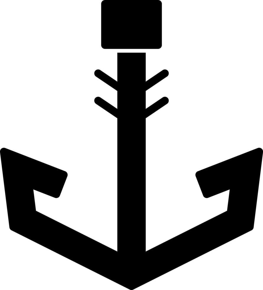 Anchor Vector Icon Design