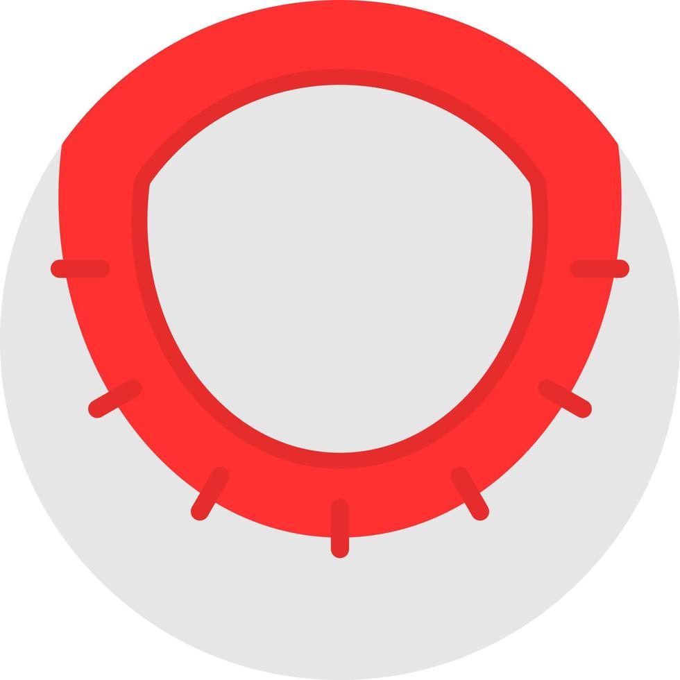 Beach Baseball Vector Icon Design