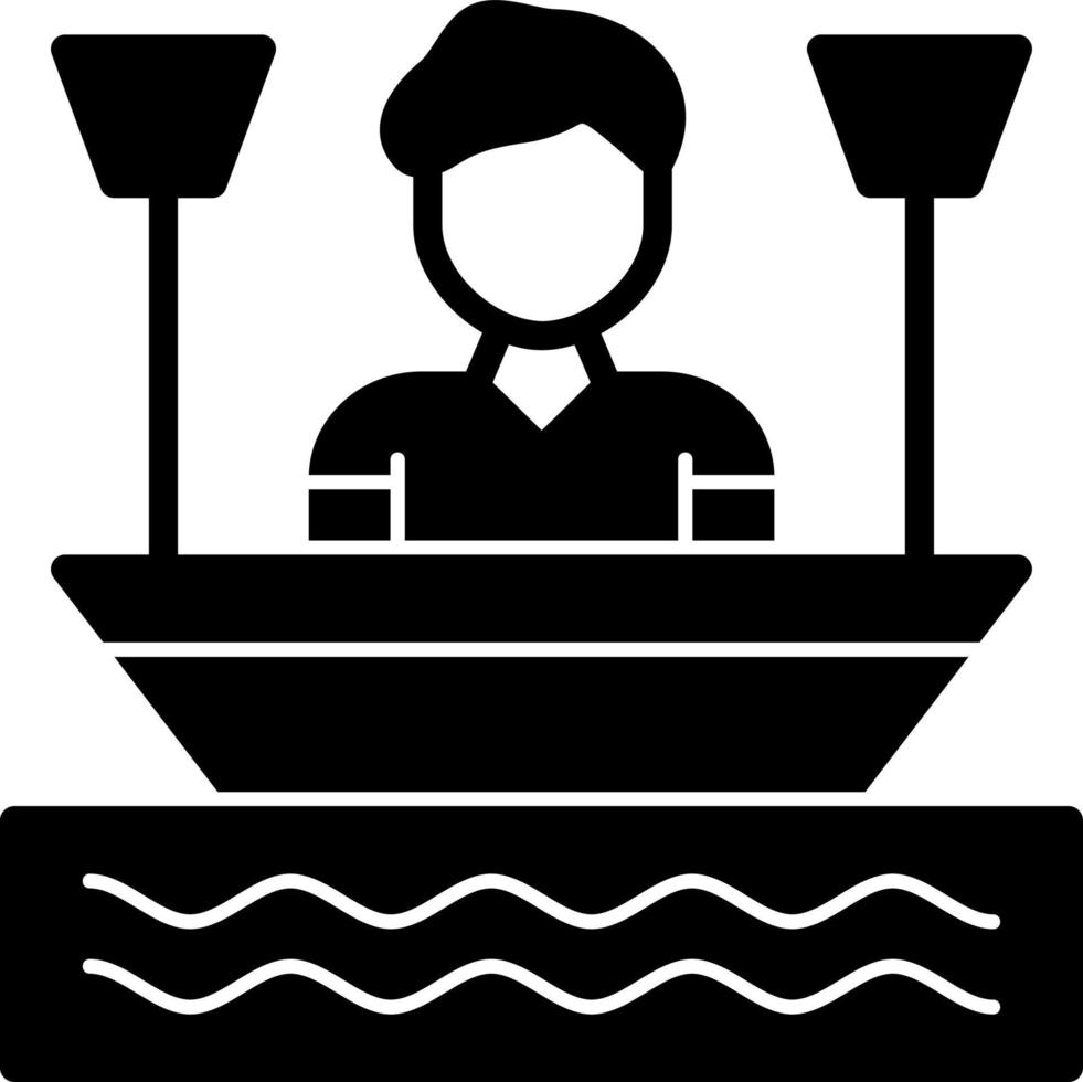Boating Vector Icon Design