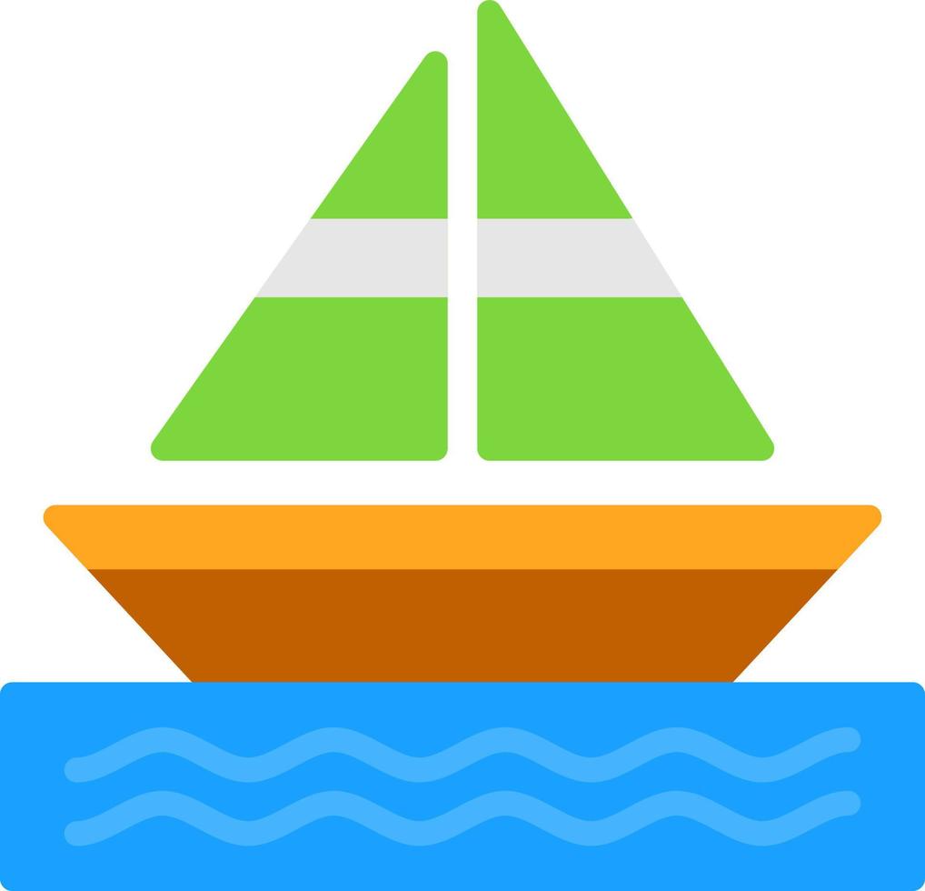 diseño de icono de vector de vela