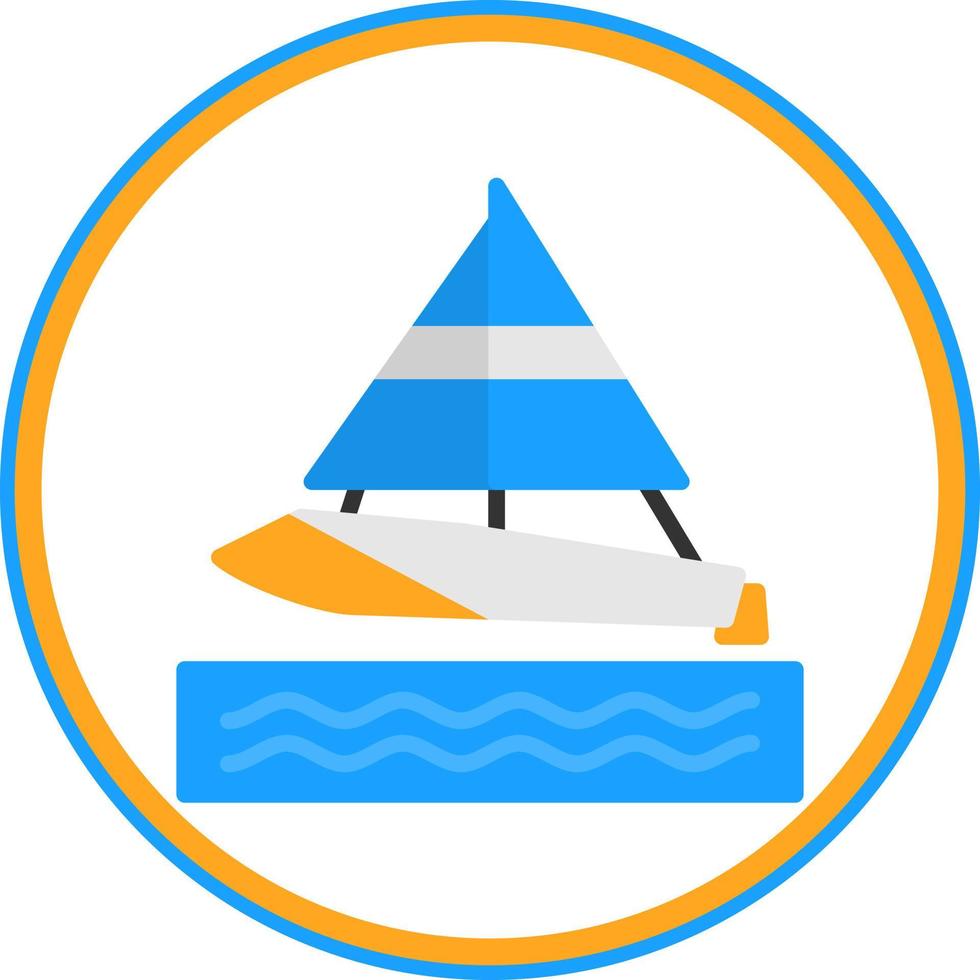 Monsoon Cup Vector Icon Design