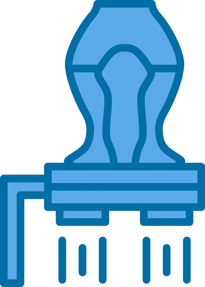 Flyboarding Vector Icon Design