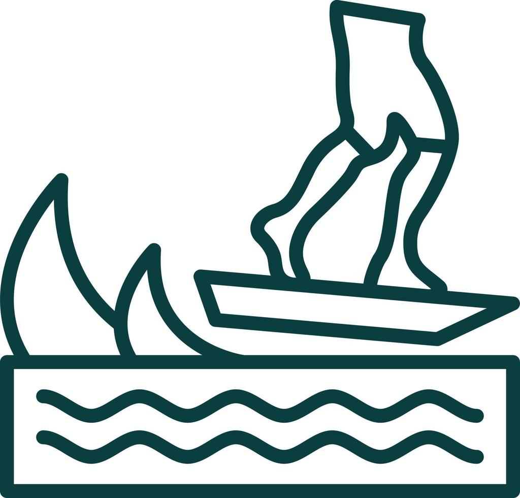 Skurfing Vector Icon Design