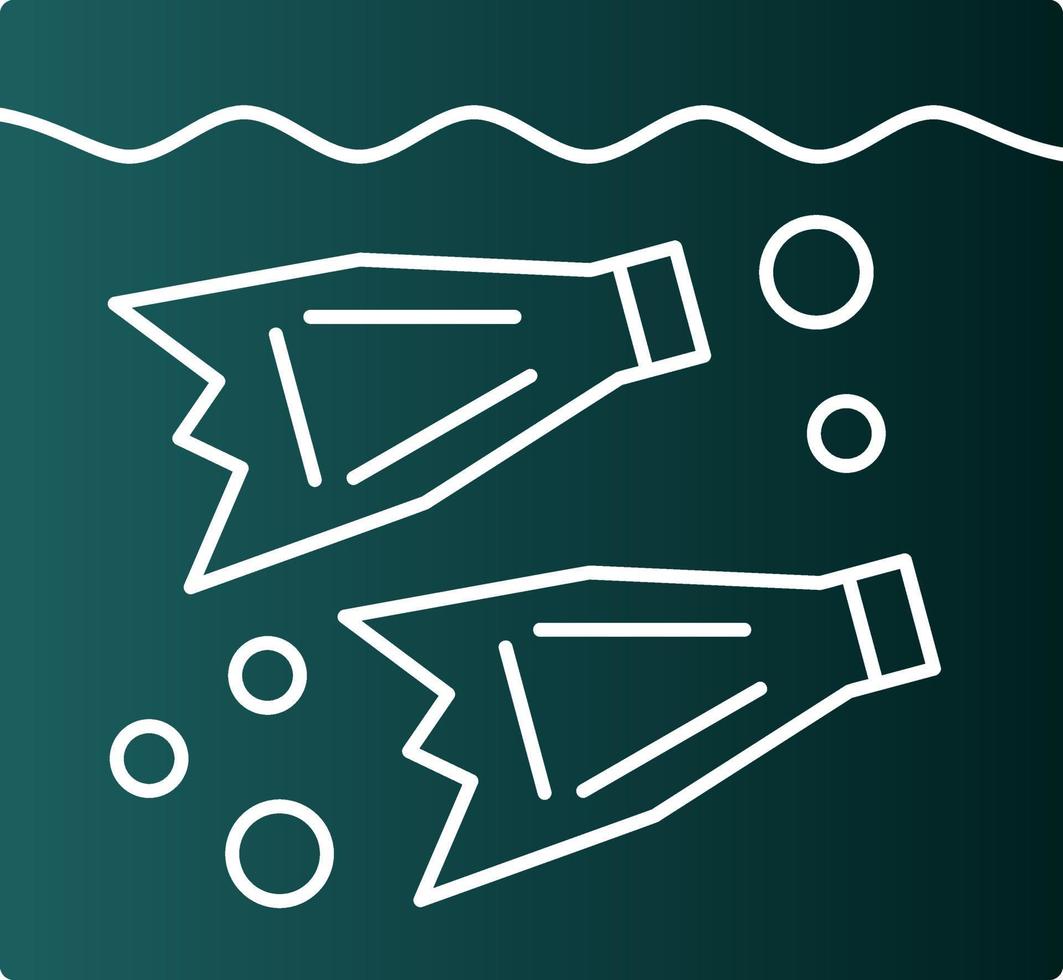 Fin Swimming Vector Icon Design