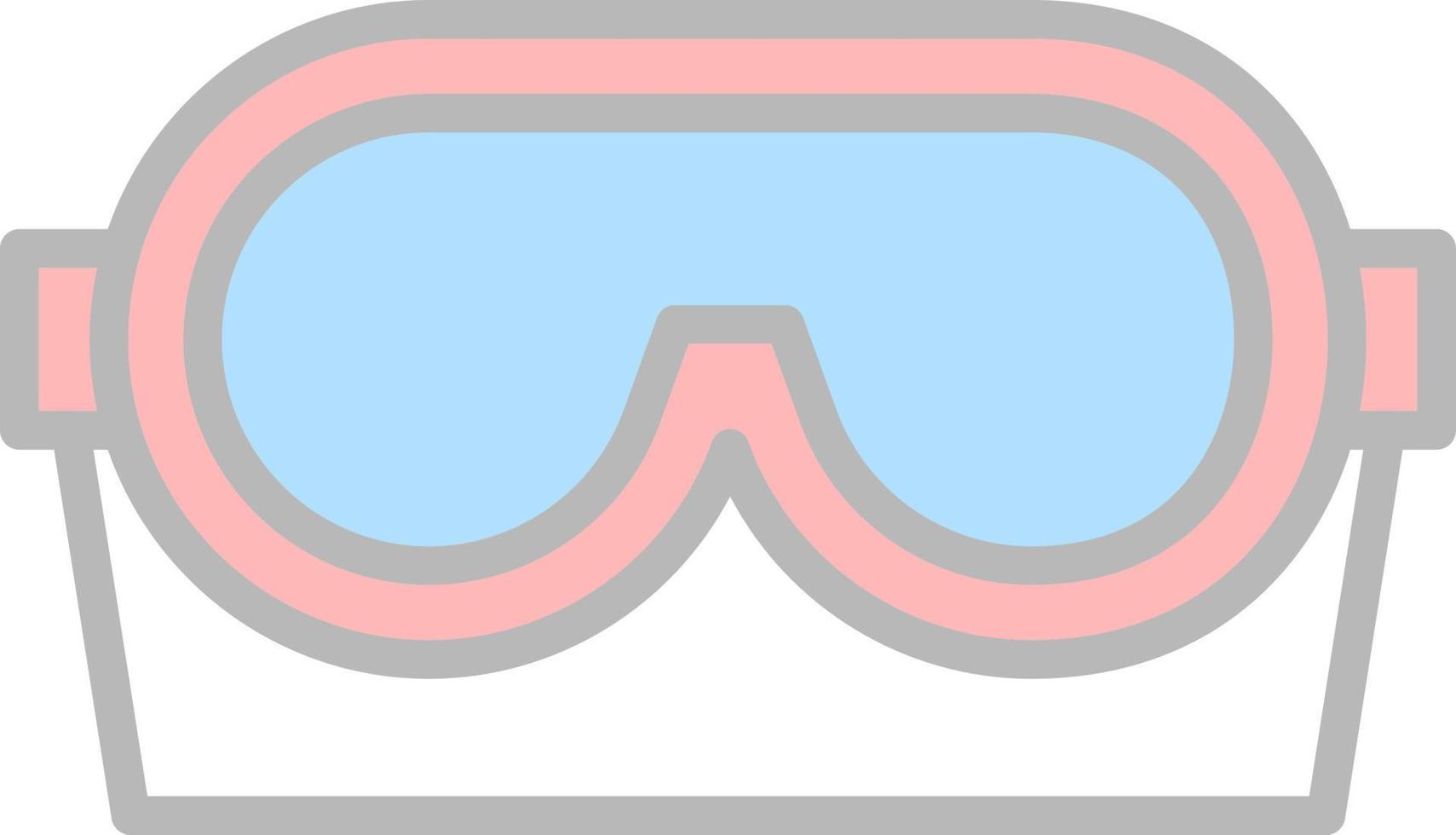 diseño de icono de vector de gafas