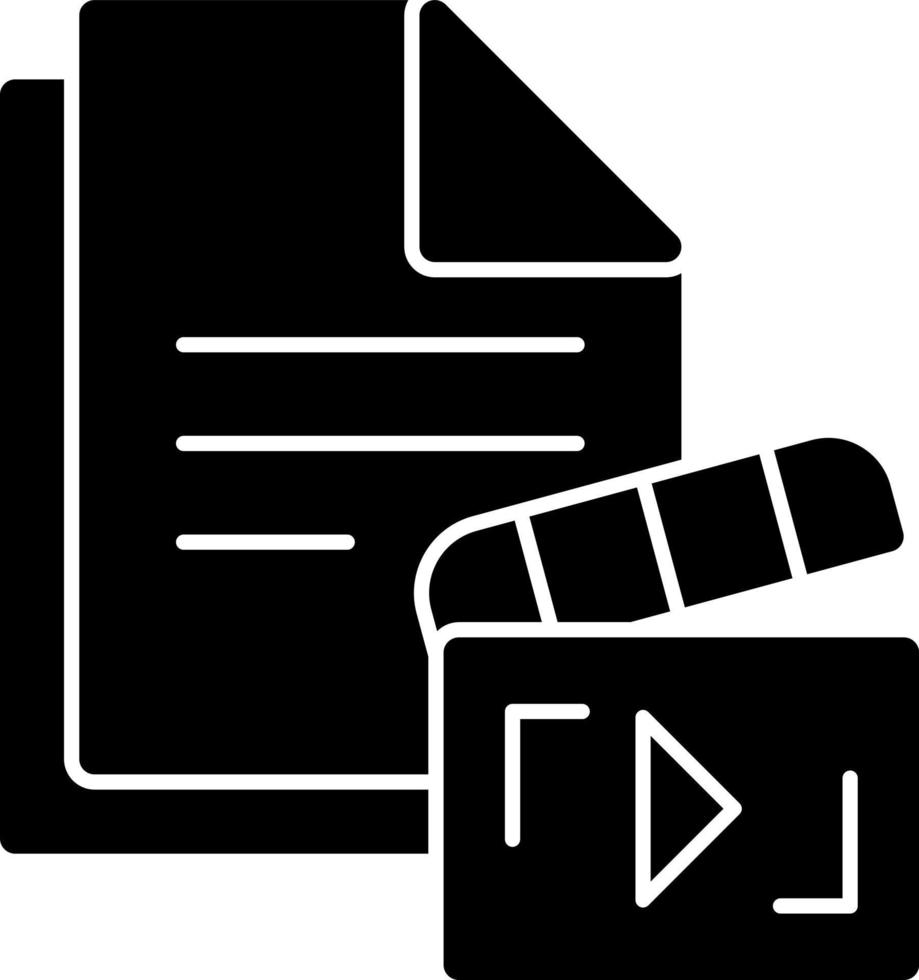 Scenario Vector Icon Design
