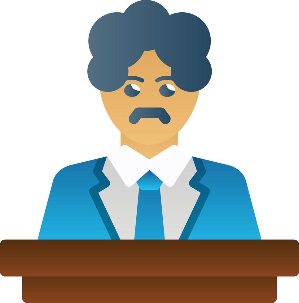 Director Male Vector Icon Design
