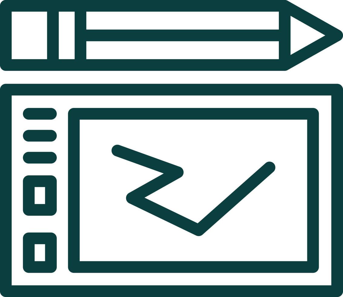 Graphic Tablet Vector Icon Design