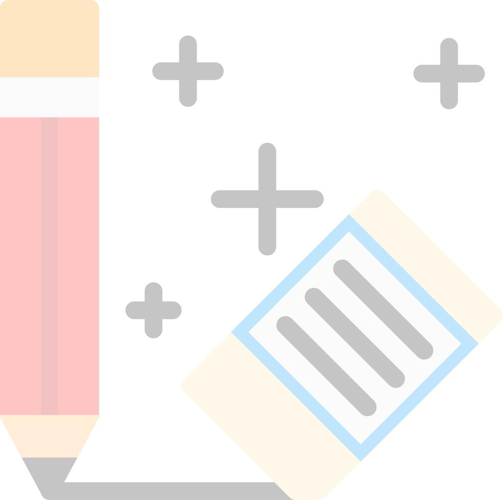 Eraser Vector Icon Design