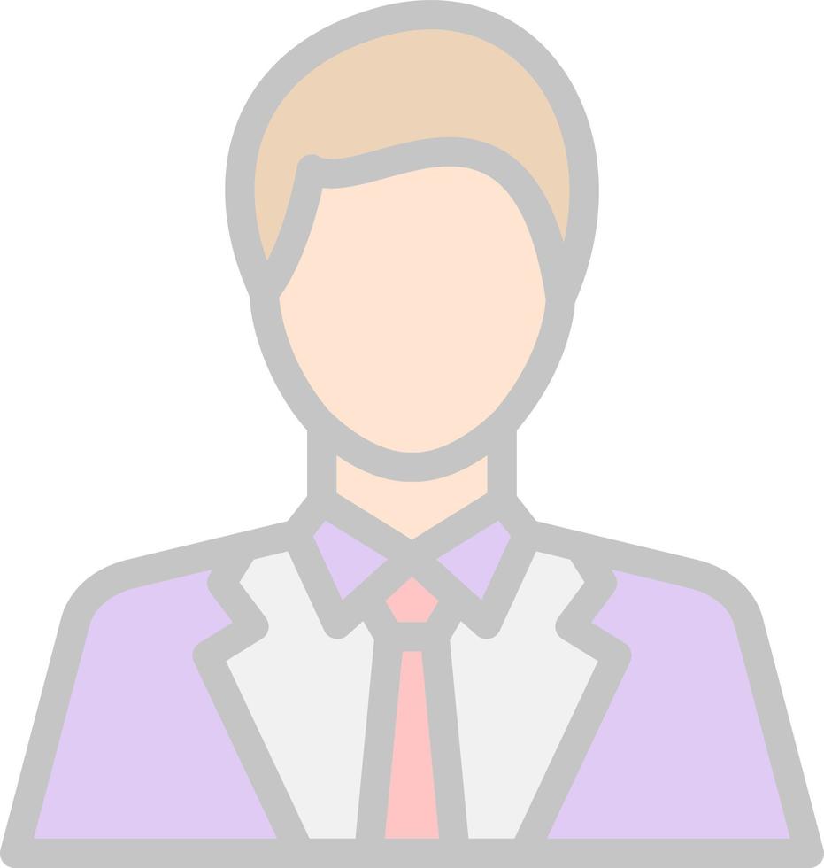 Actor Vector Icon Design