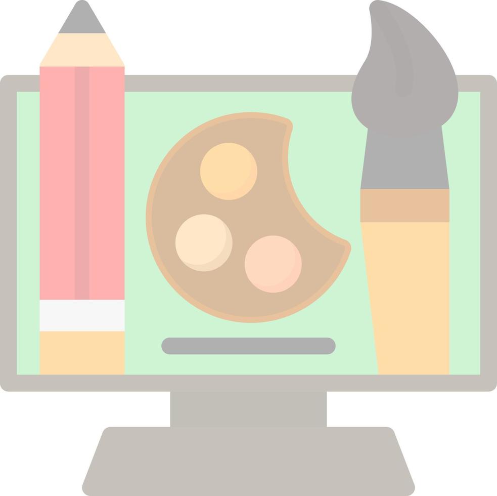 Digital Art Vector Icon Design